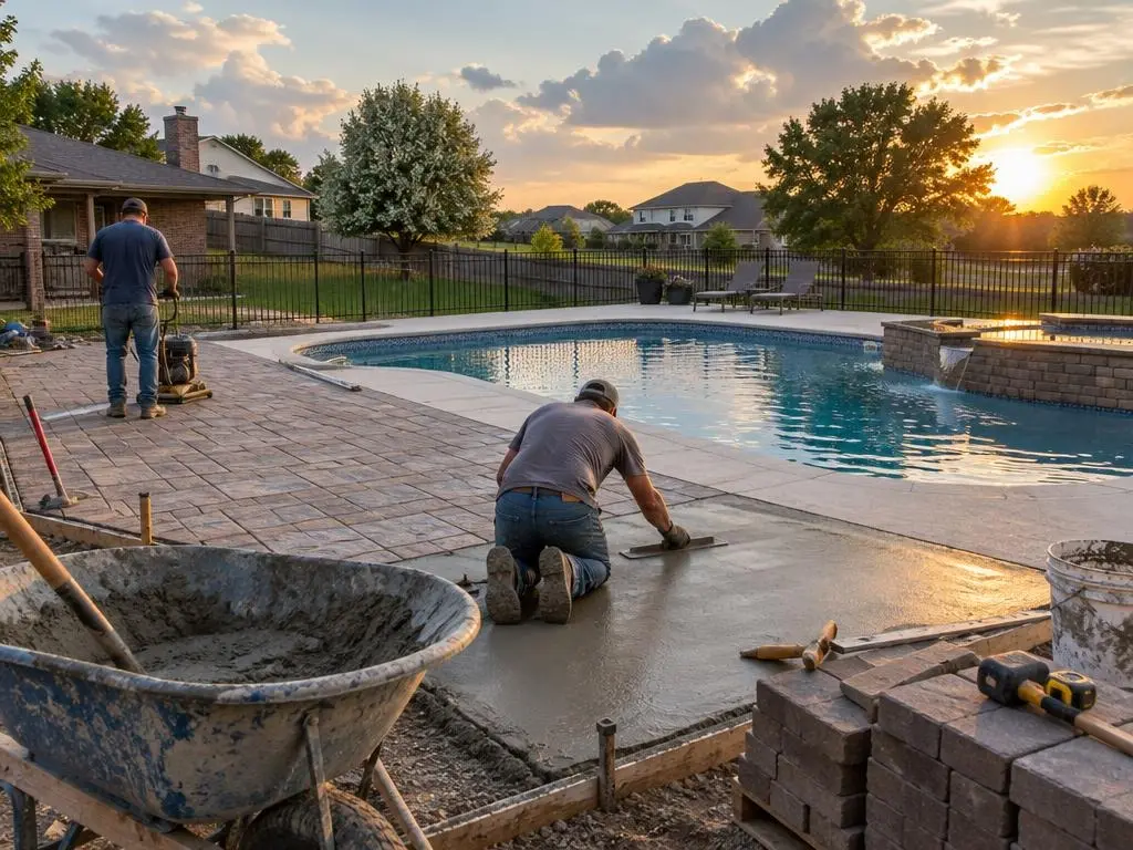 Pool Decks & Patios in Wichita, KS