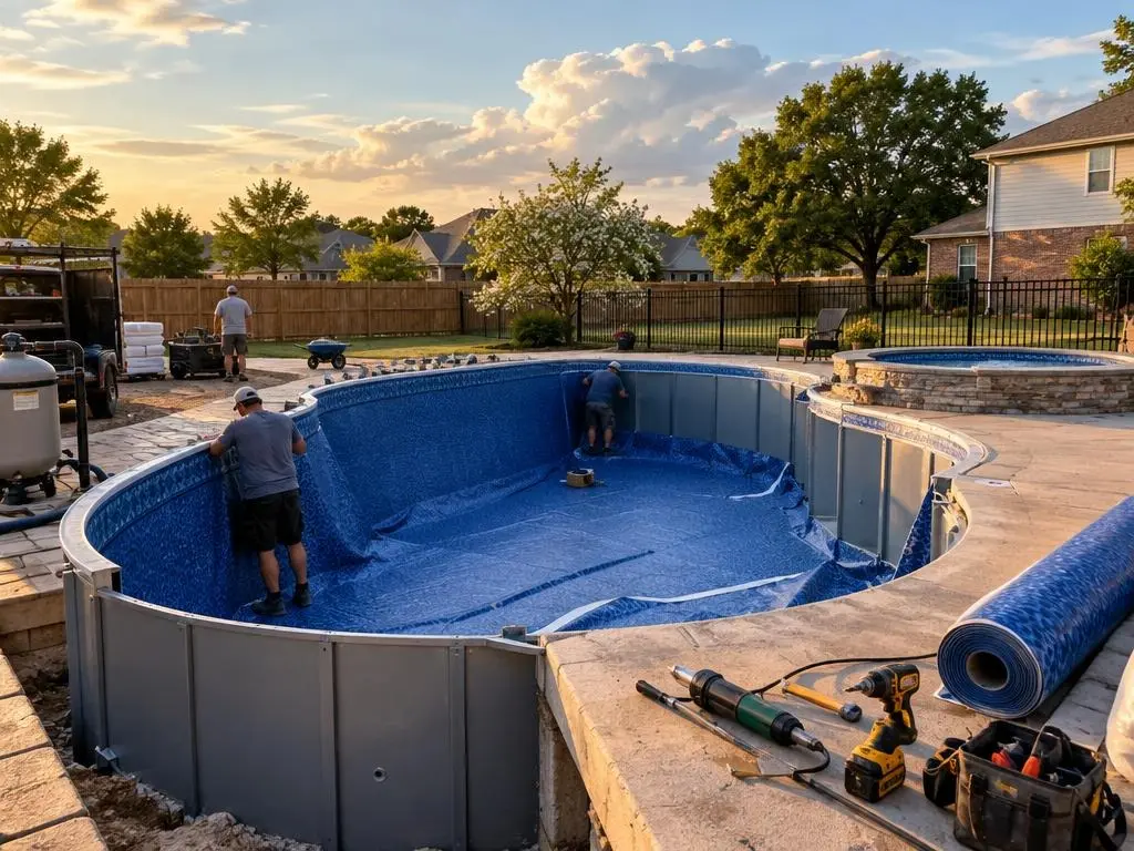 Vinyl Liner Pools in Wichita, KS